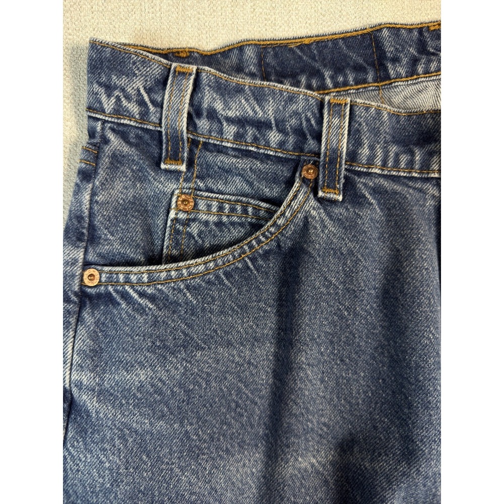 Vintage 90s Levis 505 Orange Tab Jeans Mens 34x30 (Fits 33x26.5) USA Made Faded - Picture 7 of 16